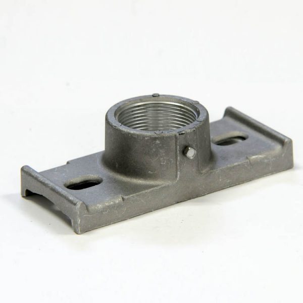 10-010 - Pole Plate, Lg. Radius or Flat Mount